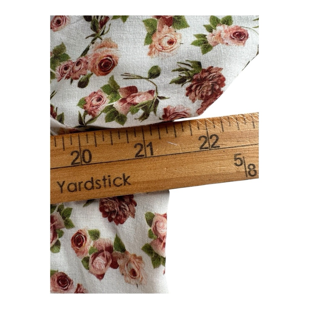 L'agence Ryan Women‎ Floral Button Down 3/4 Sleeves Women's Size Large - Picture 7 of 13